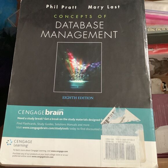 Concepts of Database Management - Paperback By Pratt, Philip J - GOOD - Picture 3 of 3